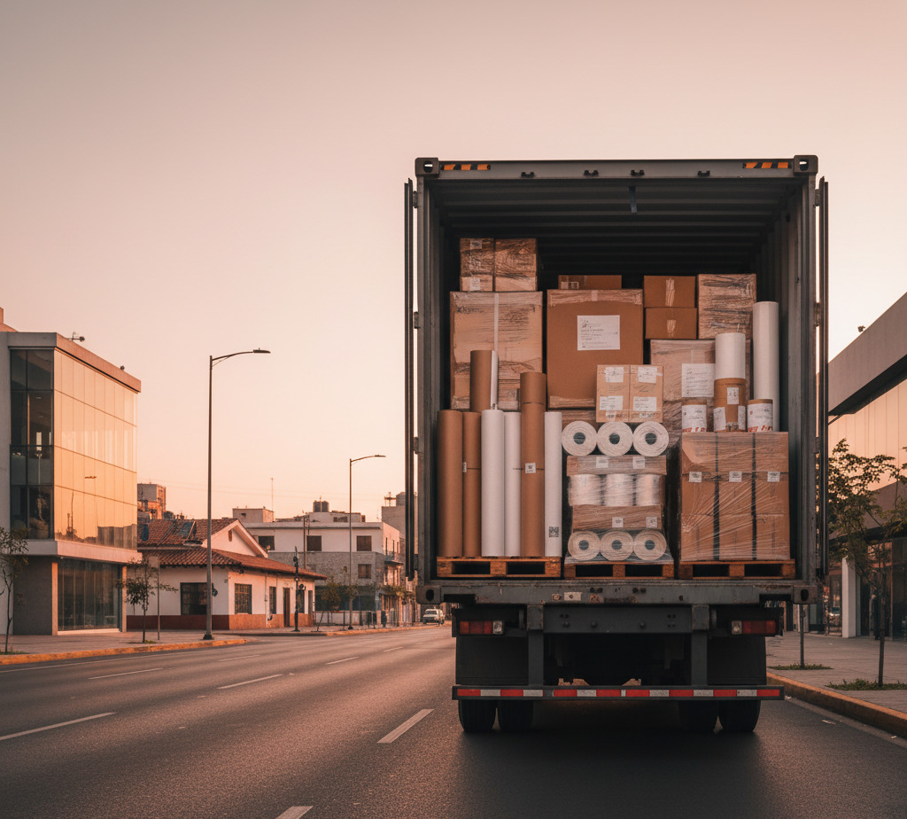 Distribución nacional de materiales de empaque y embalaje MDE